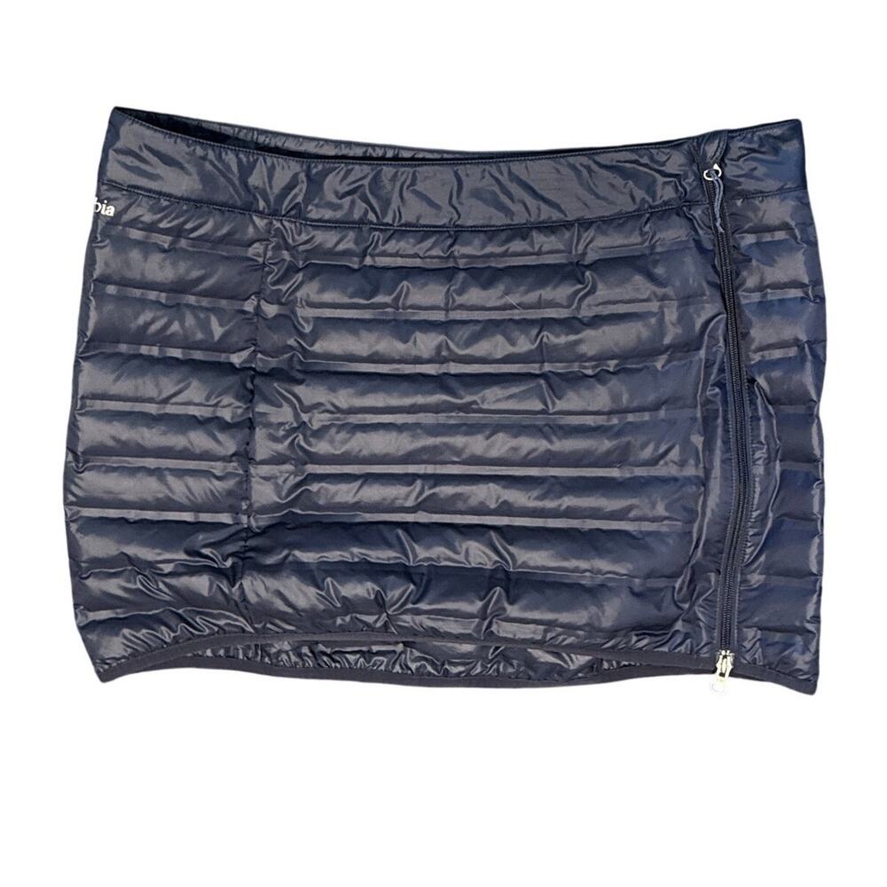 Columbia Puffer Skirt in Navy Blue Size 16 Winter Layer